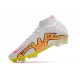 Nike Zoom Mercurial Superfly IX Elite Grass White Pink Yellow