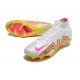 Nike Zoom Mercurial Superfly IX Elite Grass White Pink Yellow