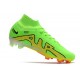 Nike Zoom Mercurial Superfly IX Elite Grass Green Yellow