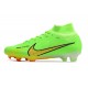 Nike Zoom Mercurial Superfly IX Elite Grass Green Yellow