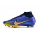 Nike Zoom Mercurial Superfly IX Elite Grass Purple Yellow