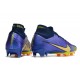 Nike Zoom Mercurial Superfly IX Elite Grass Purple Yellow