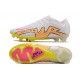 Nike Zoom Mercurial Vapor 15 Elite FG White Pink Yellow