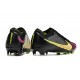 Nike Zoom Mercurial Vapor 15 Elite FG Black Yellow Pink