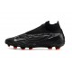 Nike Phantom GX Elite DF FG Firm Ground Black Summit White Dk Smoke Grey