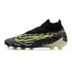 Nike Phantom GX Elite DF FG Firm Ground Black Volt White Blue Glow