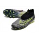 Nike Phantom GX Elite DF FG Firm Ground Black Volt White Blue Glow