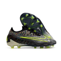 New Nike Phantom GX Elite FG Black Volt White Blue Glow