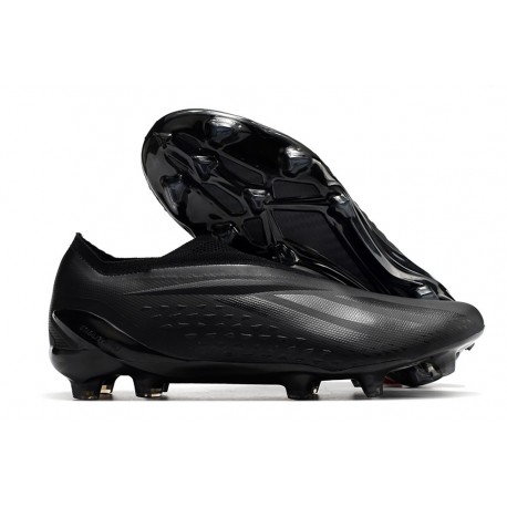 adidas X Speedportal+ FG Soccer Cleats Black