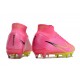 Nike Zoom Mercurial Superfly 9 Elite SG Pink Blast Volt Gridiron