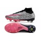 Nike Zoom Mercurial Superfly 9 Elite SG Metallic Silver Pink Blast 