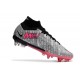 Nike Zoom Mercurial Superfly 9 Elite SG Metallic Silver Pink Blast 