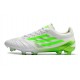 Adidas X 99 Speedportal Leather 1 FG Ftwr White Solar Green