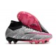 Nike Zoom Mercurial Superfly IX Elite XXV FG Metallic Silver Hyper Pink Black