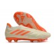 New adidas Copa Pure+ FG Off White Team Solar Orange