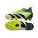 adidas Predator Accuracy+ FG Soccer Cleats White Black Yellow