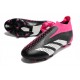 adidas Predator Accuracy+ FG Soccer Cleats Core Black White Team Shock Pink