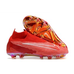 Nike Phantom GX Elite DF FG Firm Ground Red White