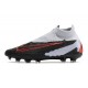 Nike Gripknit Phantom GX Elite Dynamic Fit Fusion FG Black Grey Red