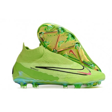 Nike Gripknit Phantom GX Elite Dynamic Fit Fusion FG Green