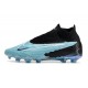 Nike Gripknit Phantom GX Elite Dynamic Fit Fusion FG Black Blue