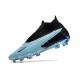 Nike Gripknit Phantom GX Elite Dynamic Fit Fusion FG Black Blue