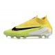 Nike Gripknit Phantom GX Elite Dynamic Fit Fusion FG Green Yellow Black