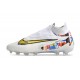 Nike Gripknit Phantom GX Elite Dynamic Fit Fusion FG White Gold Black