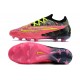 Nike Gripknit Phantom GX Elite FG Black Pink Yellow