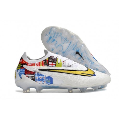 Nike Gripknit Phantom GX Elite FG White Gold