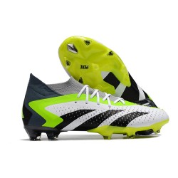 New adidas Predator Accuracy.1 FG White Core Black Lucid Lemon