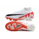 Nike Zoom Mercurial Superfly IX Elite Grass White Bright Crimson Black