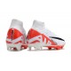 Nike Zoom Mercurial Superfly IX Elite Grass White Bright Crimson Black