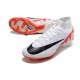 Nike Zoom Mercurial Superfly IX Elite Grass White Bright Crimson Black