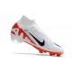 Nike Zoom Mercurial Superfly IX Elite Grass White Bright Crimson Black
