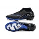 Nike Zoom Mercurial Superfly IX Elite Grass Black Chrome Hyper Royal