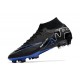 Nike Zoom Mercurial Superfly IX Elite Grass Black Chrome Hyper Royal