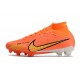 Nike Zoom Mercurial Superfly 9 Elite FG Orange Gold