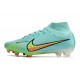 Nike Zoom Mercurial Superfly 9 Elite FG Blue Yellow