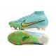 Nike Zoom Mercurial Superfly 9 Elite FG Blue Yellow