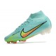 Nike Zoom Mercurial Superfly 9 Elite FG Blue Yellow