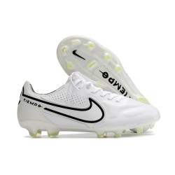 New Nike Tiempo Legend 9 Elite FG Shoes White Black