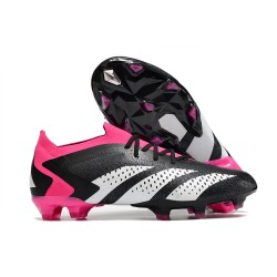 adidas Predator Accuracy.1 Low FG Core Black White Team Shock Pink