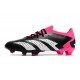 adidas Predator Accuracy.1 Low FG Core Black White Team Shock Pink