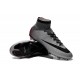 Ronaldo Nike Mercurial Superfly 4 FG Soccer Boot Silver Black Red