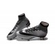 Ronaldo Nike Mercurial Superfly 4 FG Soccer Boot Silver Black Red