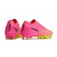 Nike Air Zoom Mercurial Vapor 15 Elite AG Pink Yellow