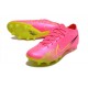 Nike Air Zoom Mercurial Vapor 15 Elite AG Pink Yellow