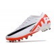 Nike Air Zoom Mercurial Vapor 15 Elite AG White Bright Crimson Black