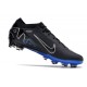 Nike Air Zoom Mercurial Vapor 15 Elite AG Black Chrome Hyper Royal